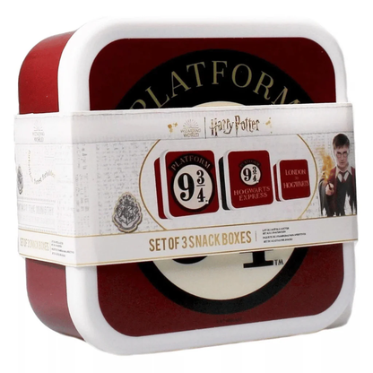 Lunch- en snackdoosjes (Set van 3) - Medium