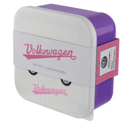 Lunch- en snackdoosjes (Set van 3) - Medium