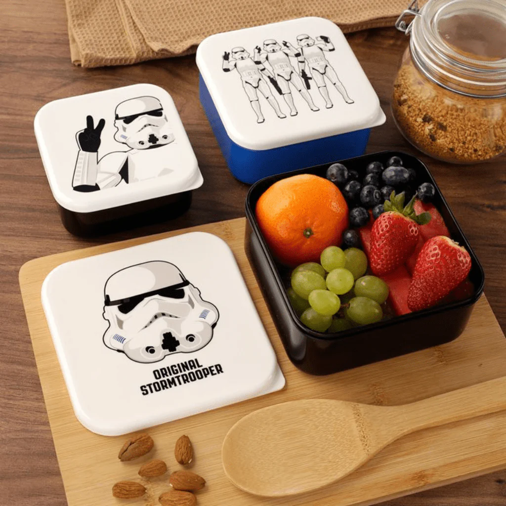 Lunch- en snackdoosjes (Set van 3) - Medium