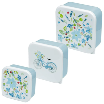 Lunch- en snackdoosjes (Set van 3) - Medium