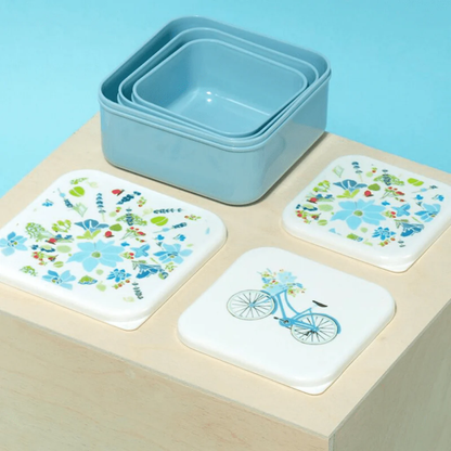 Lunch- en snackdoosjes (Set van 3) - Medium