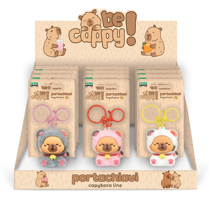 Fluffy Capibara sleutelhanger