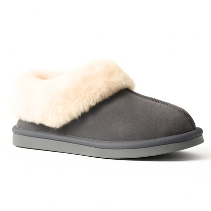 Lamsvacht Pantoffels - Tuula - Grijs