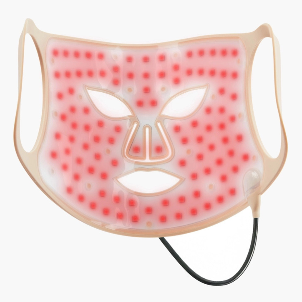 LED Gezichtsmasker met 7 lichtstanden + GRATIS 300ml Casterolie