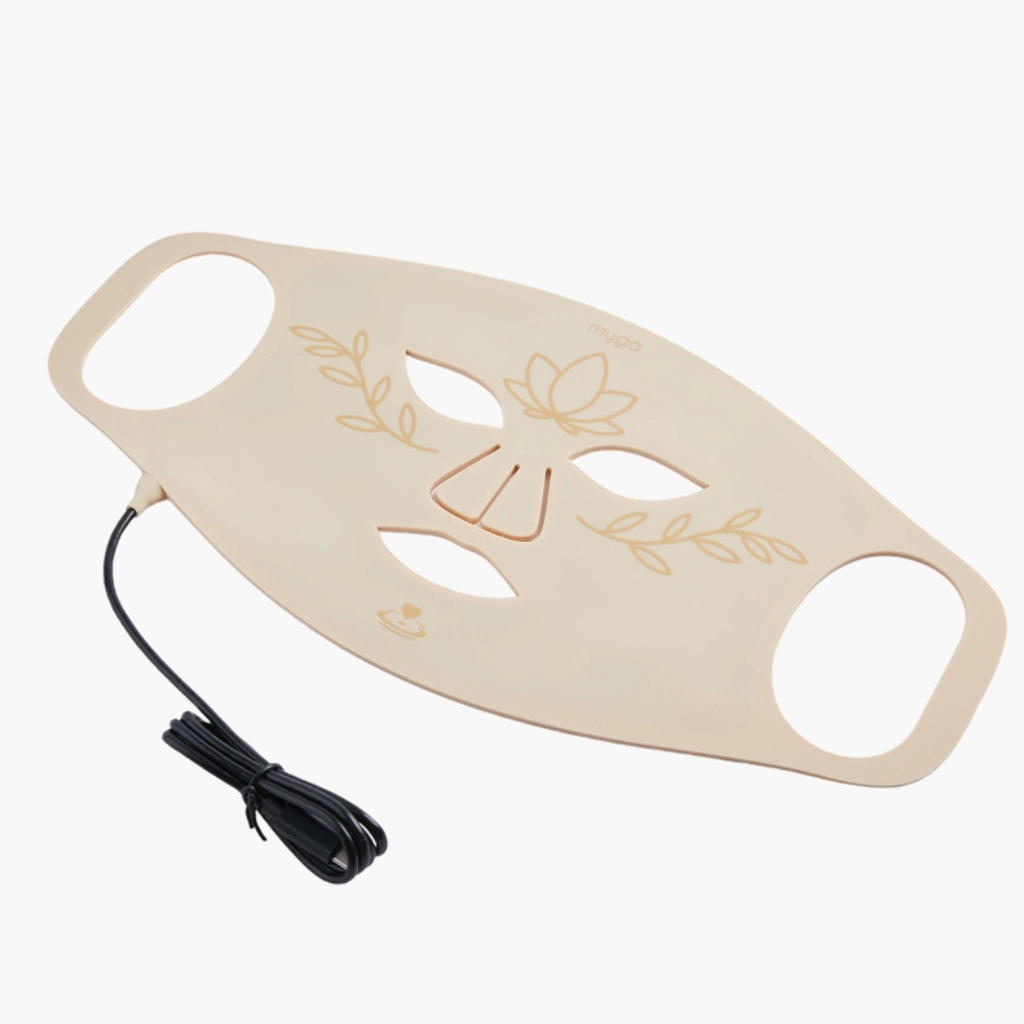 LED Gezichtsmasker met 7 lichtstanden + GRATIS 300ml Casterolie