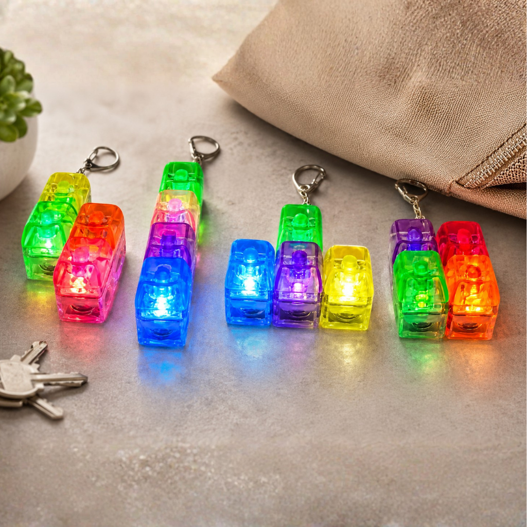 ASMR toetsenbord sleutelhanger met LED