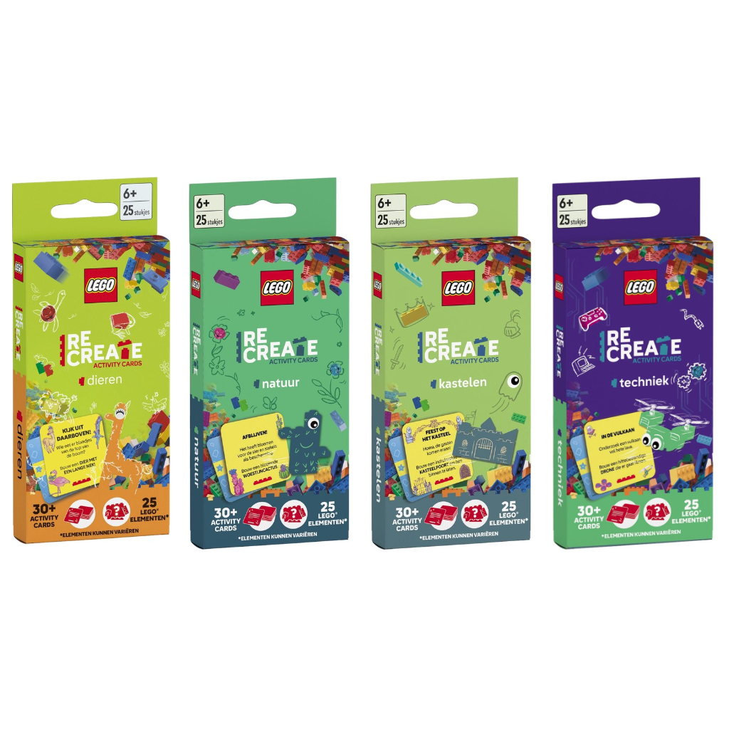 LEGO Recreate activity cards