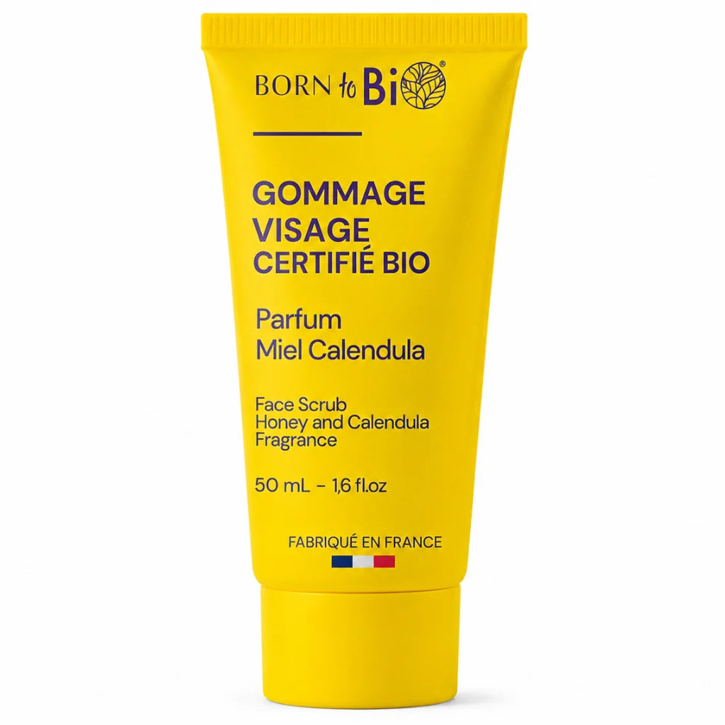 Biologische Gezichtsscrub met Natuurlijke Korrels 50 ml