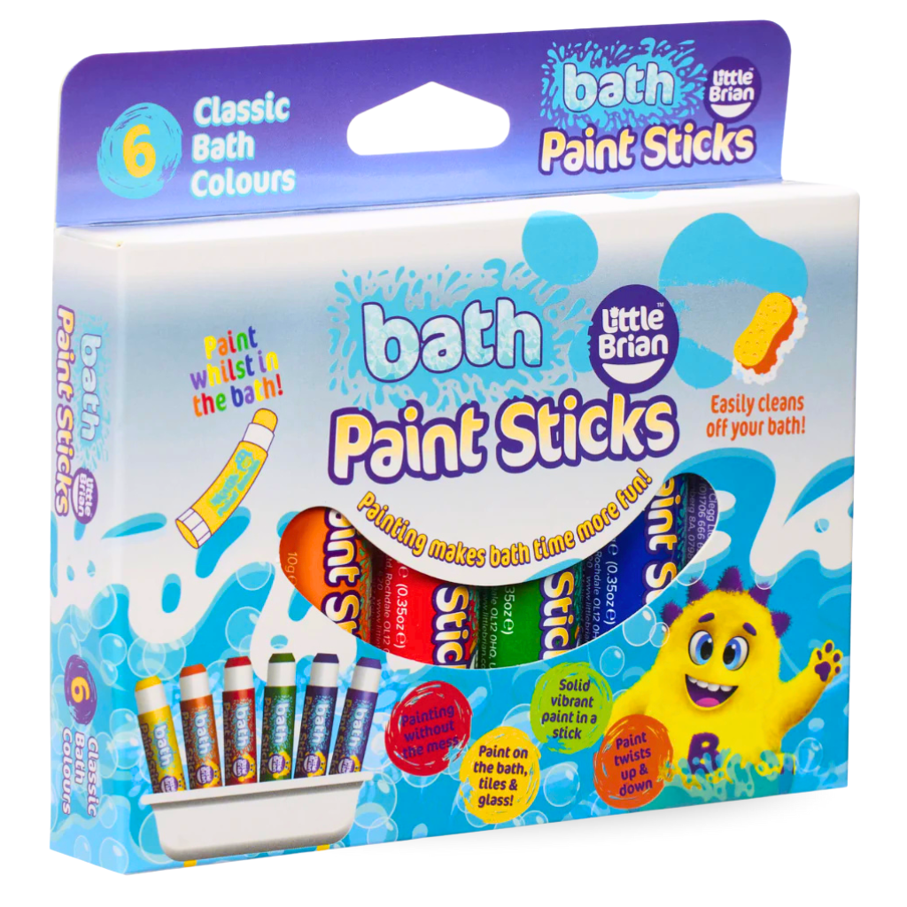 Little Brian Paint Sticks voor in bad