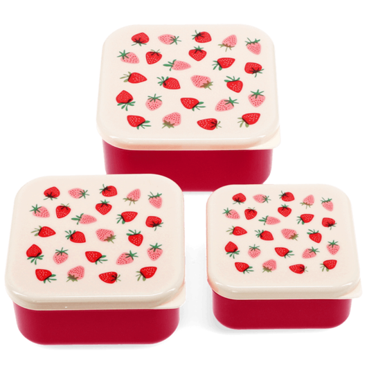 Lunch- en snackdoosjes (Set van 3) - Small