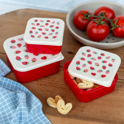 Lunch- en snackdoosjes (Set van 3) - Small
