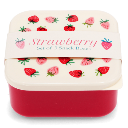 Lunch- en snackdoosjes (Set van 3) - Small