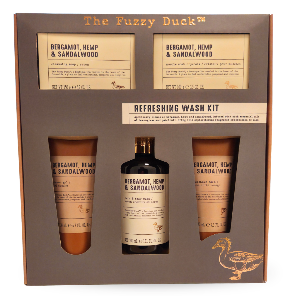 Luxe verzorgingsset voor heren