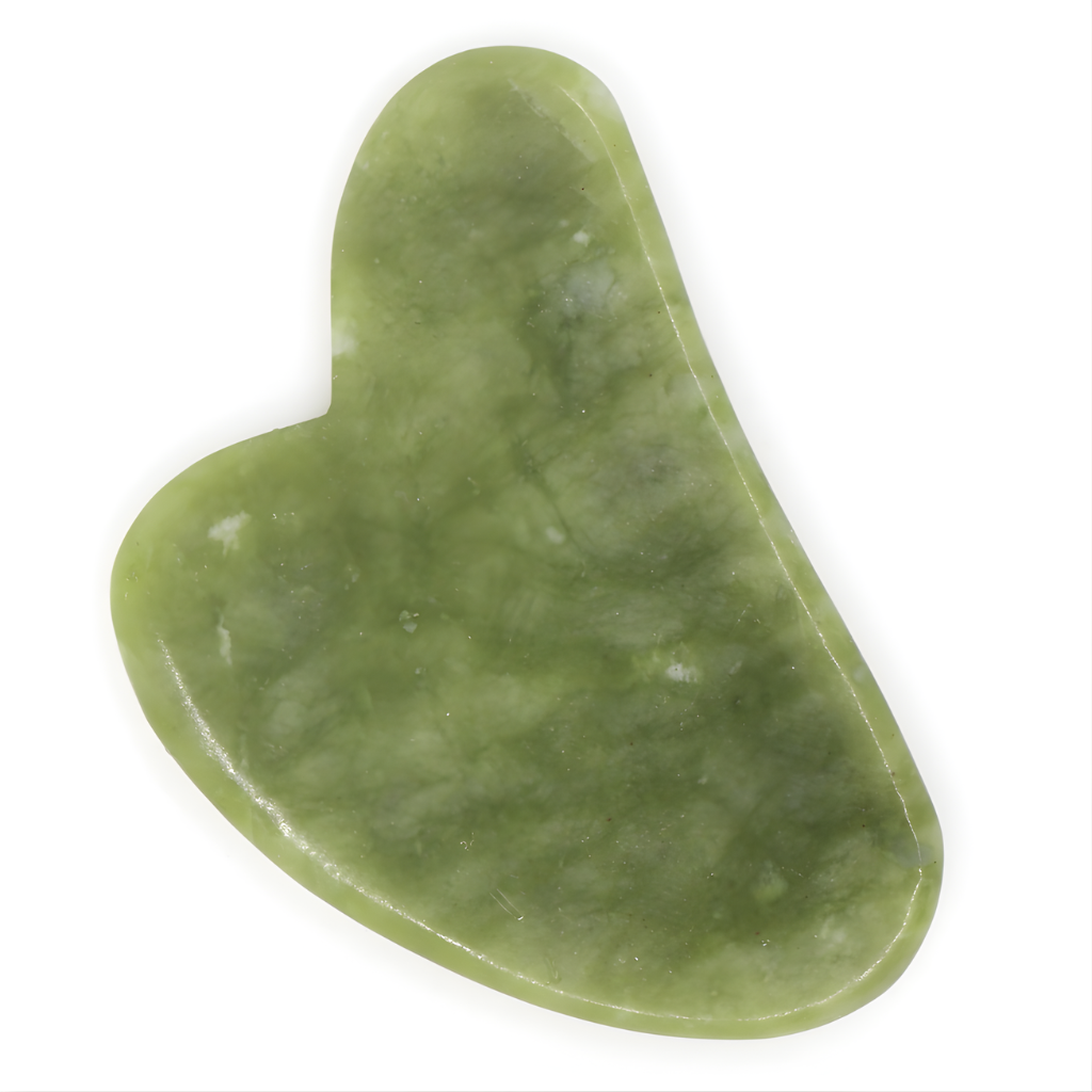 Gua Sha van natuursteen - Gezicht massagesteen