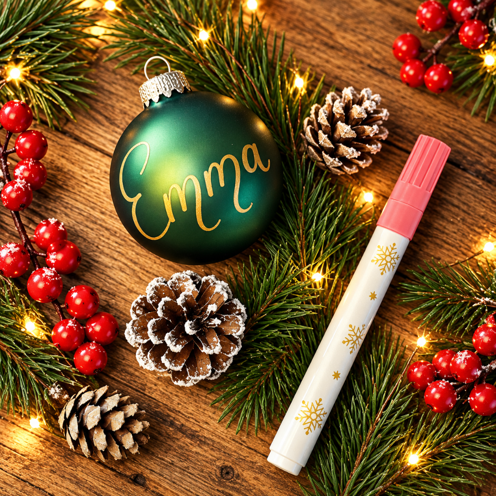 Metallic raamstiften sterren 4 in set