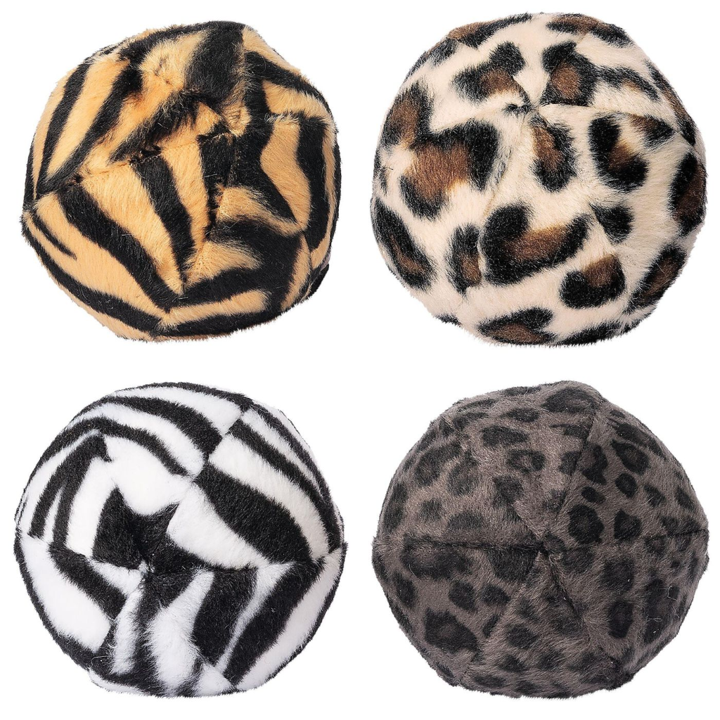 Anti-stressbal met dierenprint