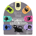 Ed The Cat - Magnetische bladwijzer set van 7