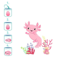 Magisch axolotl ei