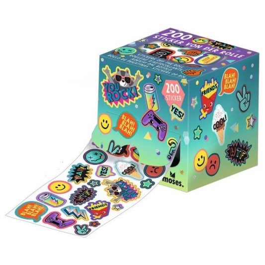 Stickers op rol (200)