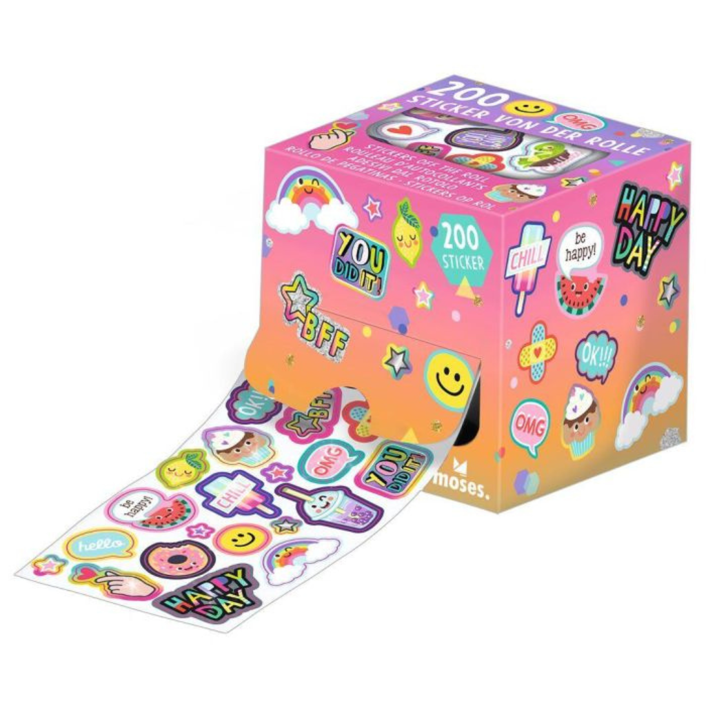 Stickers op rol (200)