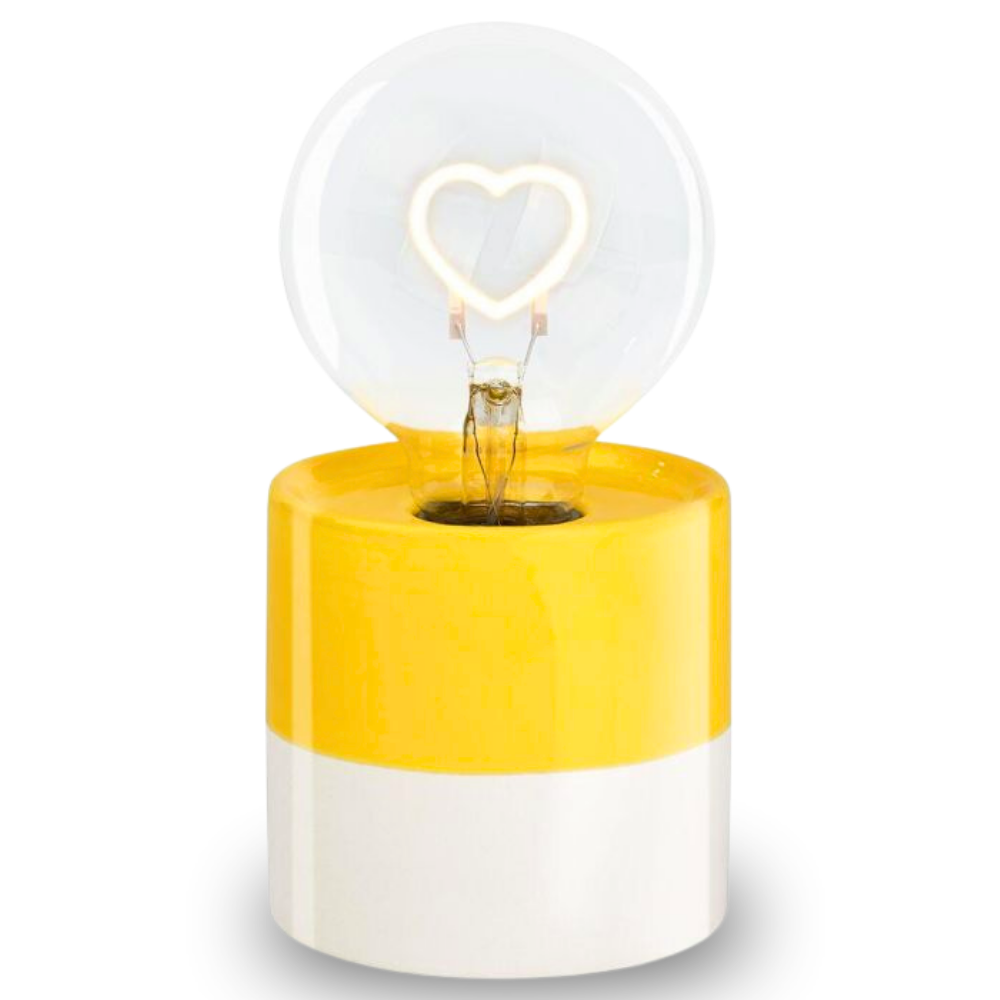 Smile LED deco gloeilamp hart