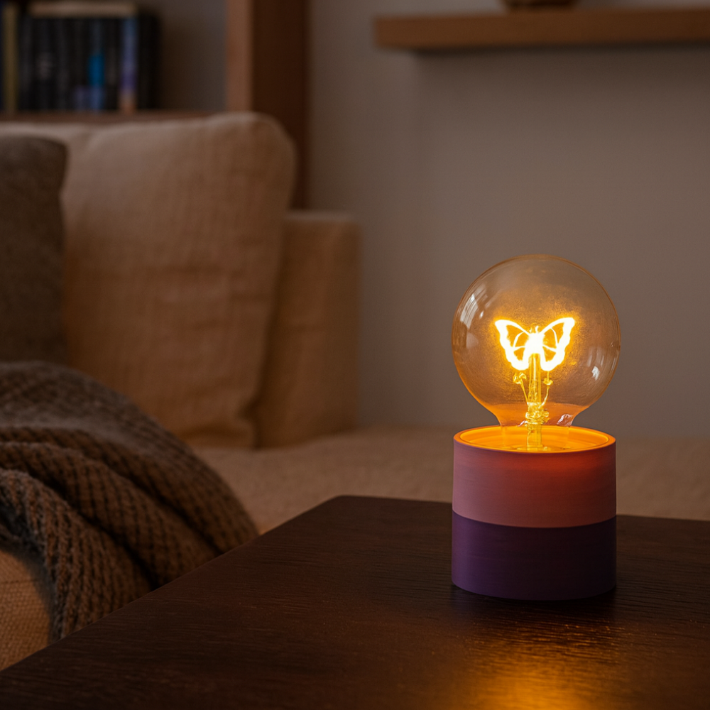 Just one more chapter LED decolamp vlinder 17 cm