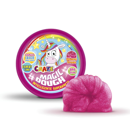 Magic Dough magische boetseerklei - Eenhoorn (expert)