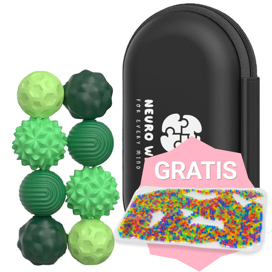Magnetische fidget ballen + GRATIS Sensorische squish mat