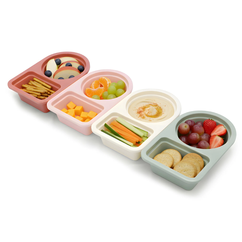 Melii - Mealprep containers voor snacks - 4 stuks