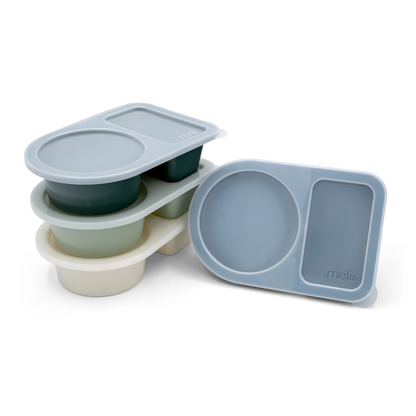 Melii - Mealprep containers voor snacks - 4 stuks
