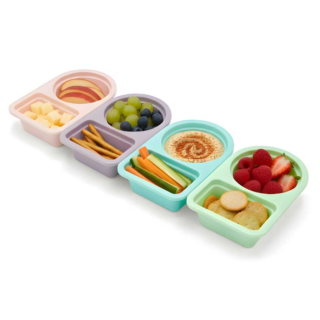 Melii - Mealprep containers voor snacks - 4 stuks