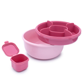 Melii Bento Saladebox met 5 compartimenten en dressingpotje