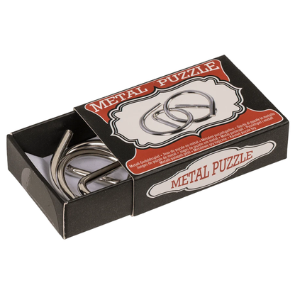 1+3 GRATIS - Metalen puzzel breinbreker