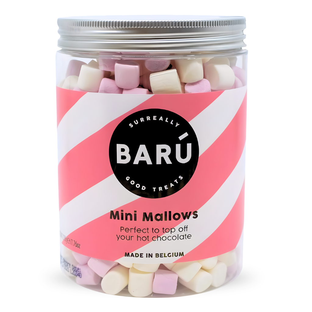 BARÚ Mini Marshmallows voor warme dranken - 220 gram