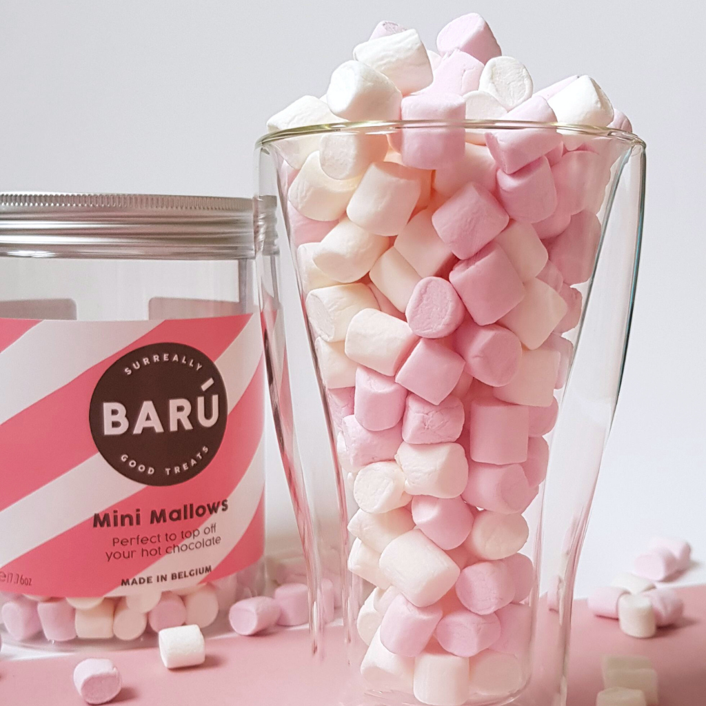 BARÚ Mini Marshmallows voor warme dranken - 220 gram