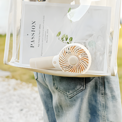 Draagbare mini ventilator multicolor