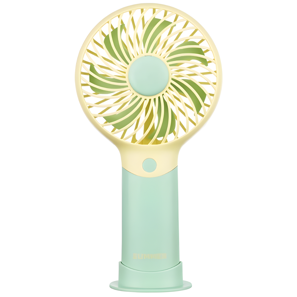 Draagbare mini ventilator multicolor