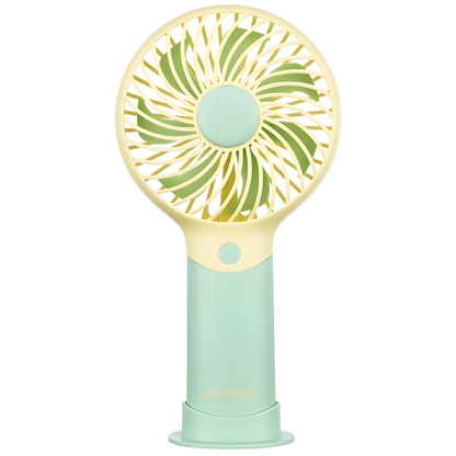 Draagbare mini ventilator multicolor