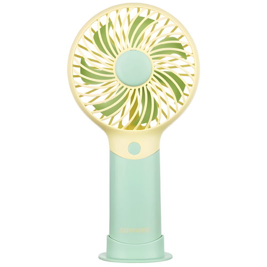 Draagbare mini ventilator multicolor