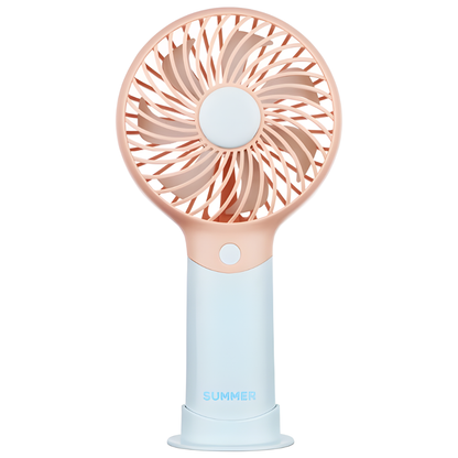 Draagbare mini ventilator multicolor