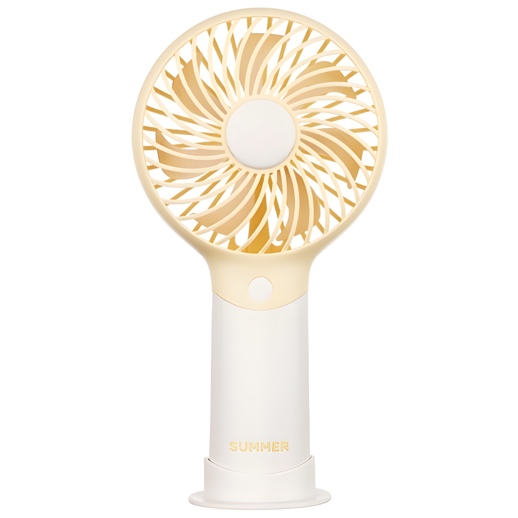 Draagbare mini ventilator multicolor