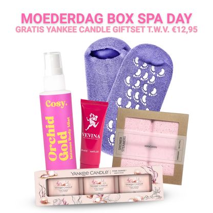 Moederdag Box Spa Day + GRATIS Yankee Candle Giftset