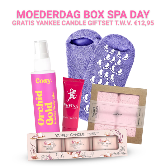 Moederdag Box Spa Day + GRATIS Yankee Candle Giftset