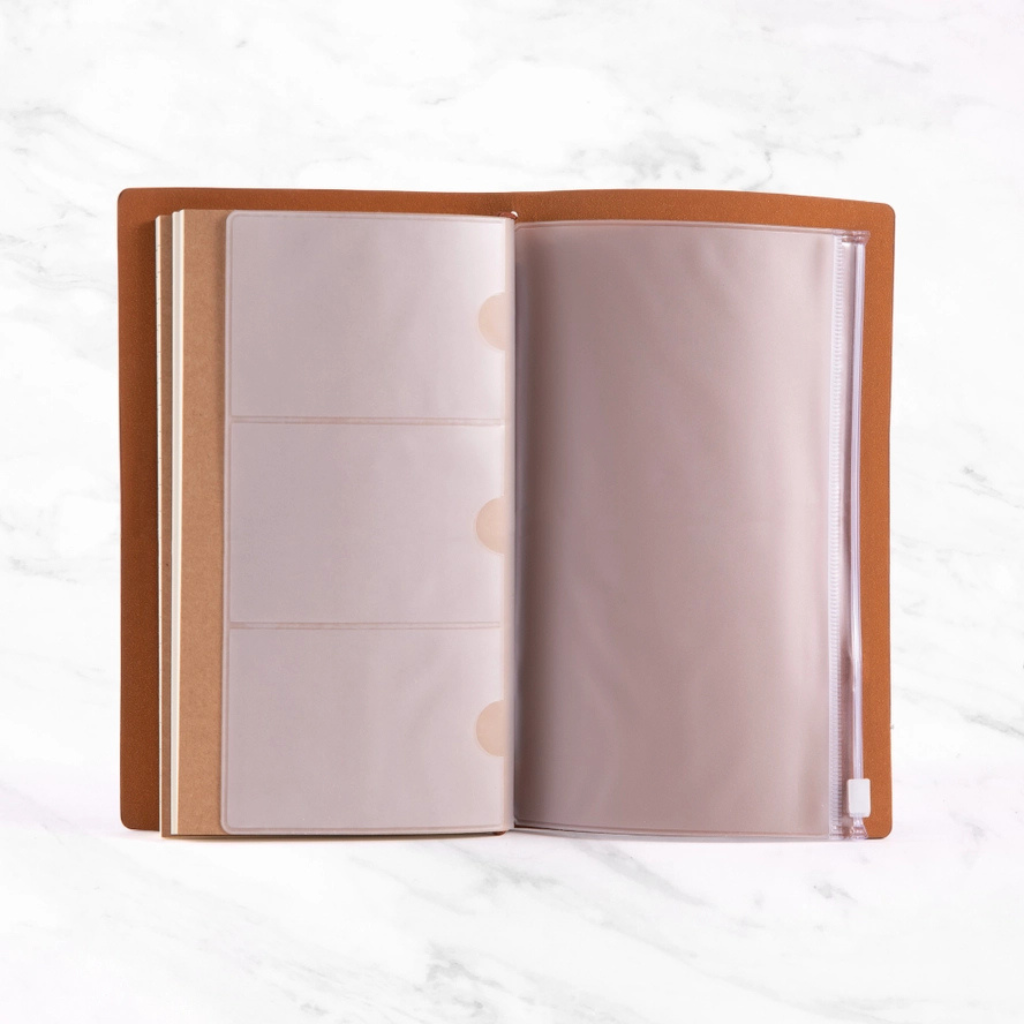 Notitieboek met edelsteen en navulbare pagina's