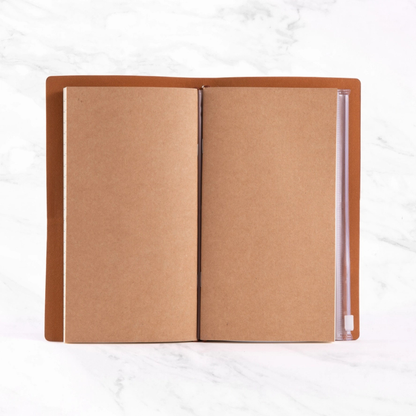 Notitieboek met edelsteen en navulbare pagina's