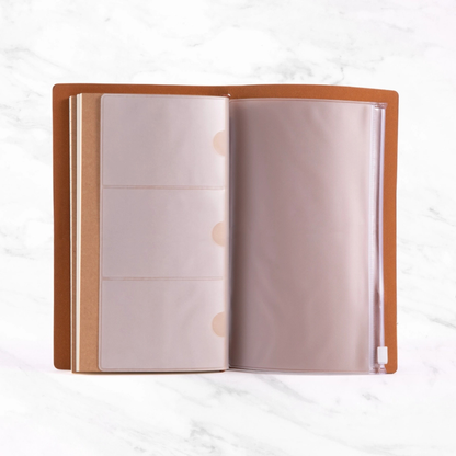 Notitieboek met edelsteen en navulbare pagina's