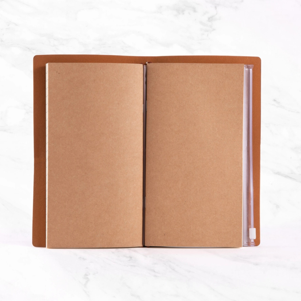 Notitieboek met edelsteen en navulbare pagina's