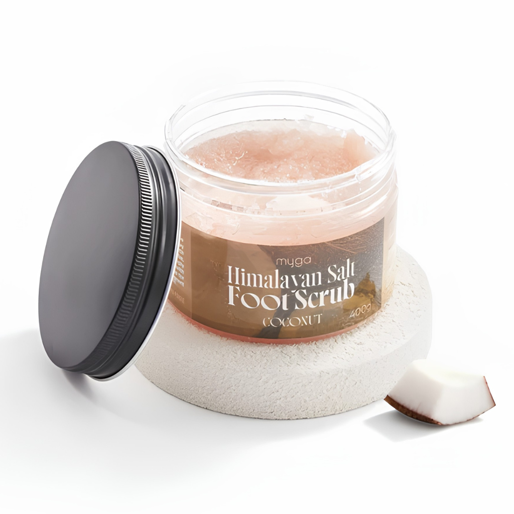 Himalayan Salt Foot scrub 400 gram - Coconut