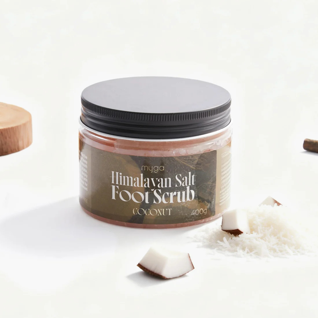 Himalayan Salt Foot scrub 400 gram - Coconut