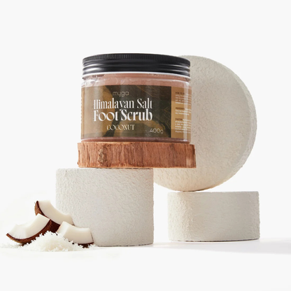 Himalayan Salt Foot scrub 400 gram - Coconut